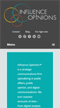 Mobile Screenshot of influenceopinions.com